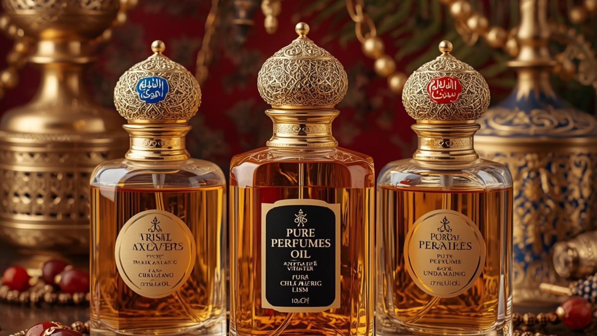 Experience the Luxury Art of Pure Arabic Perfume Oils